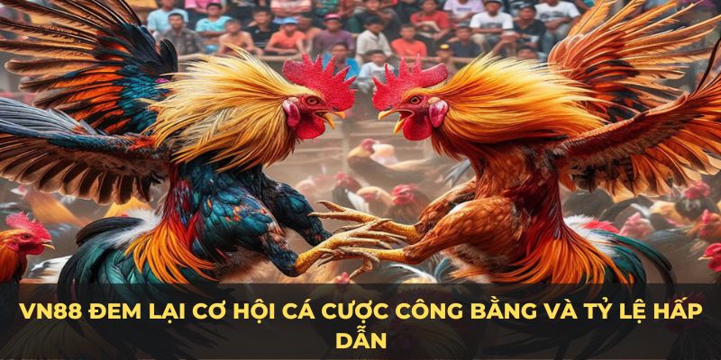 VN88 đem lại cơ hội cá cược công bằng và tỷ lệ hấp dẫn